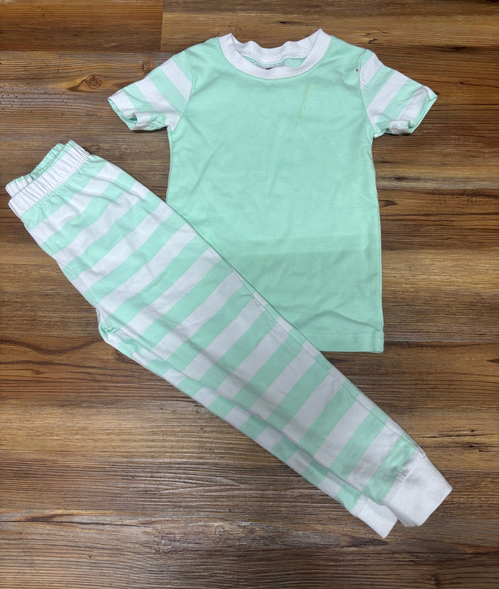Mint & White Stripe Set (spots)