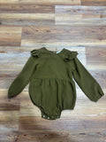 Olive LS Ruffle Bubble