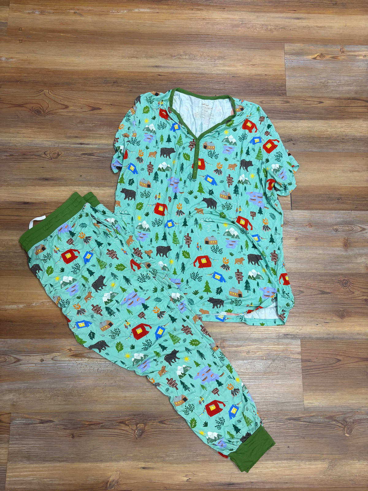 Adult Camping PJ Set