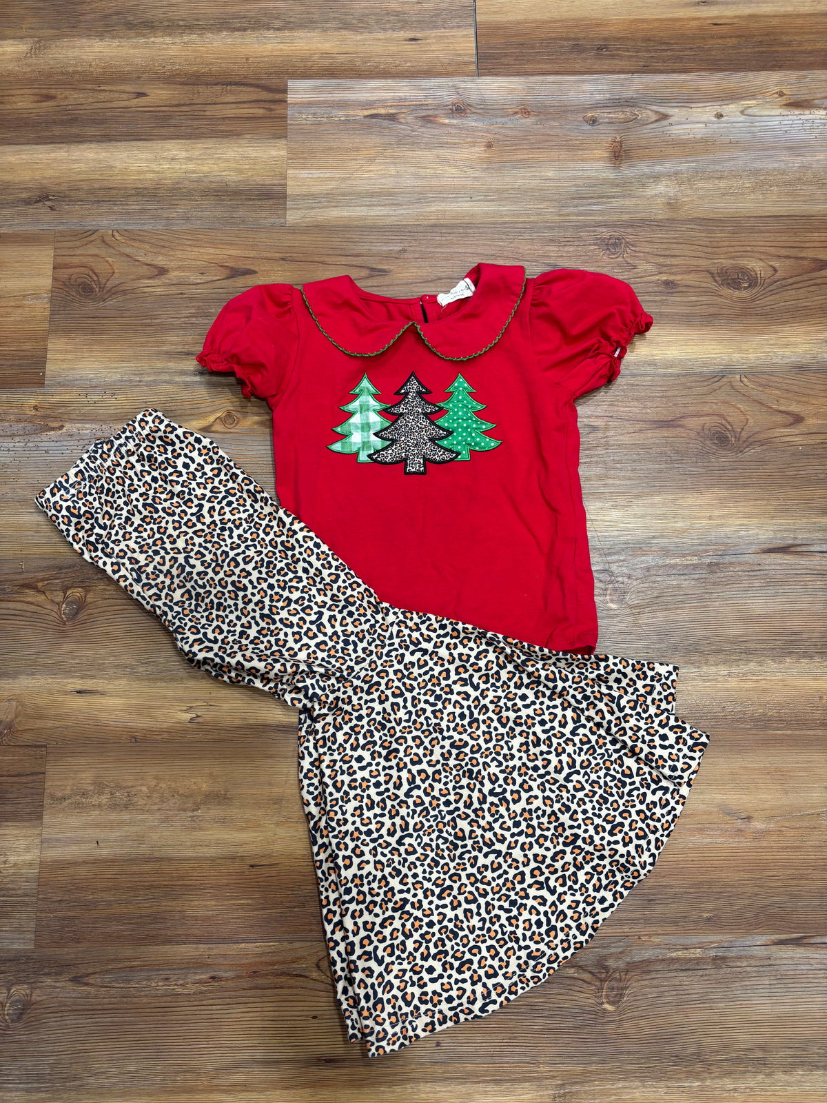 Leopard Christmas Tree Set