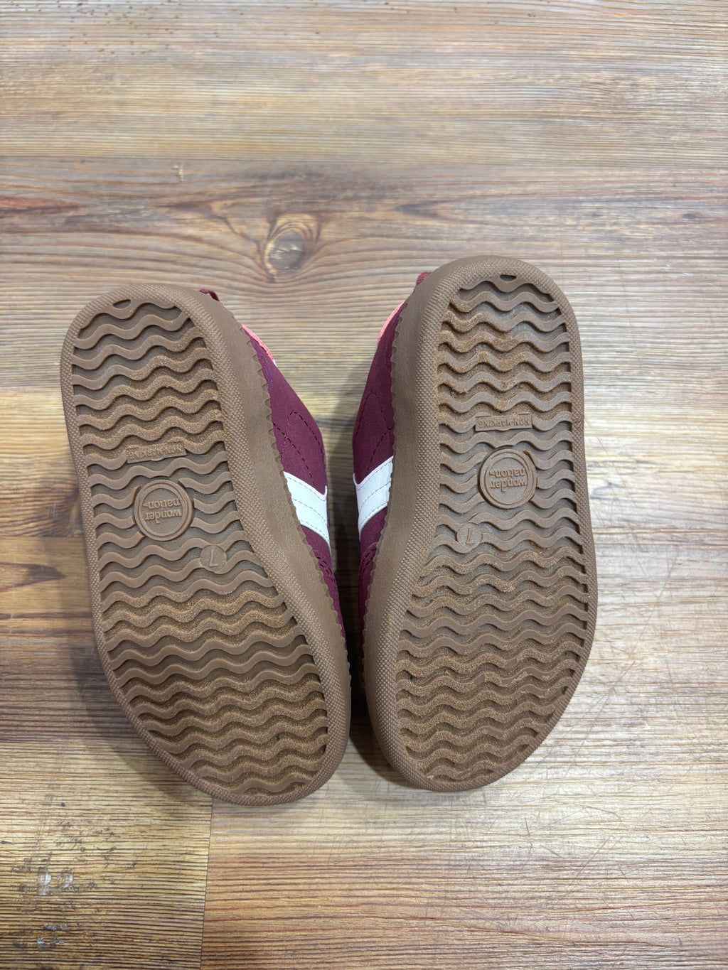 Plum Velcro Shoes