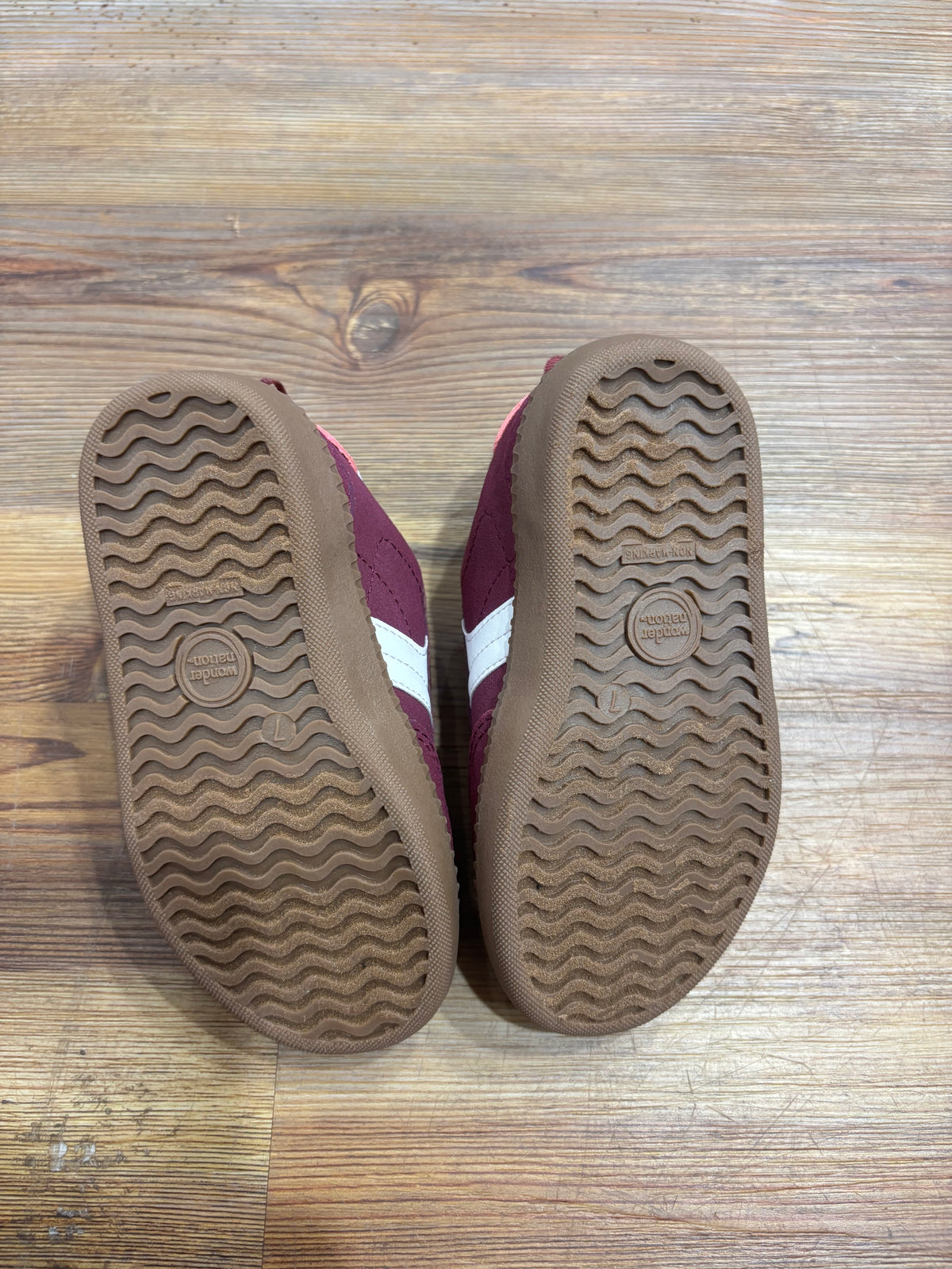 Plum Velcro Shoes