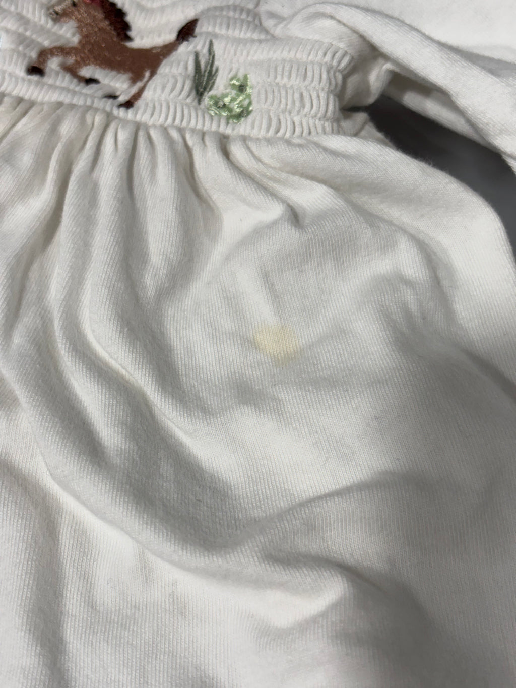 Smocked Horse Shirt (spots)