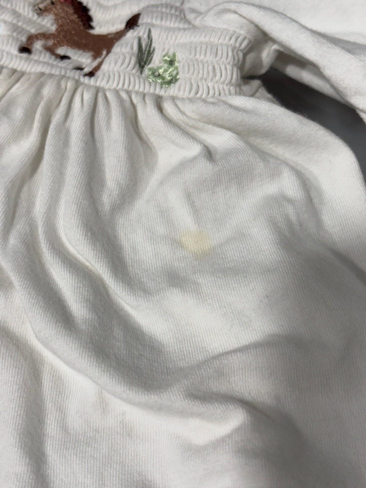 Smocked Horse Shirt (spots)
