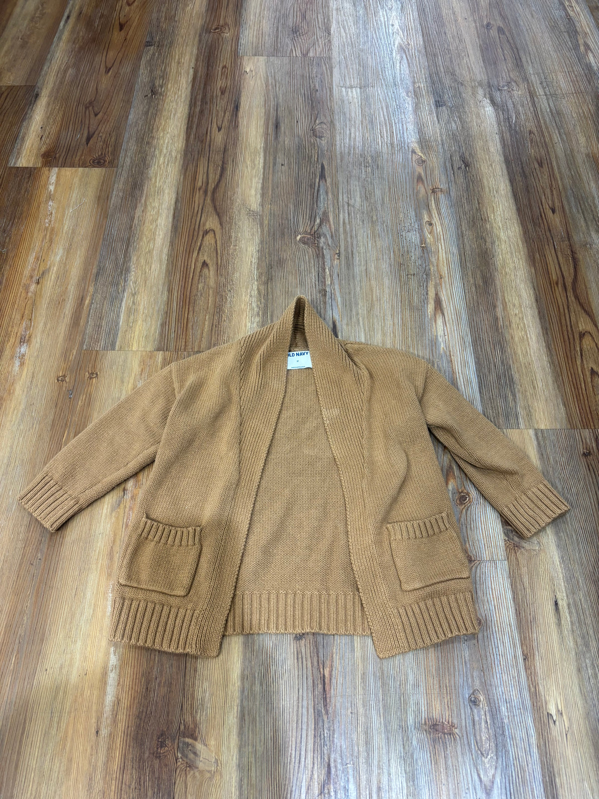 Camel Knit Cardigan