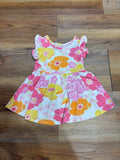 Pink Flowers Dress