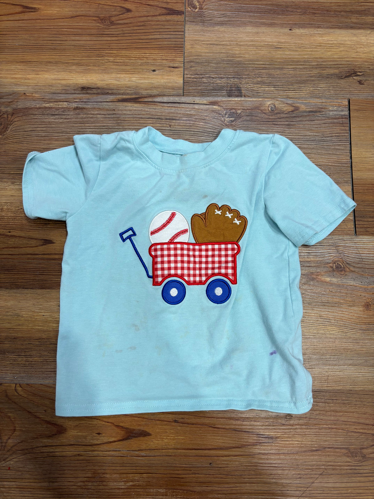 Baseball Wagon Shirt (stains)