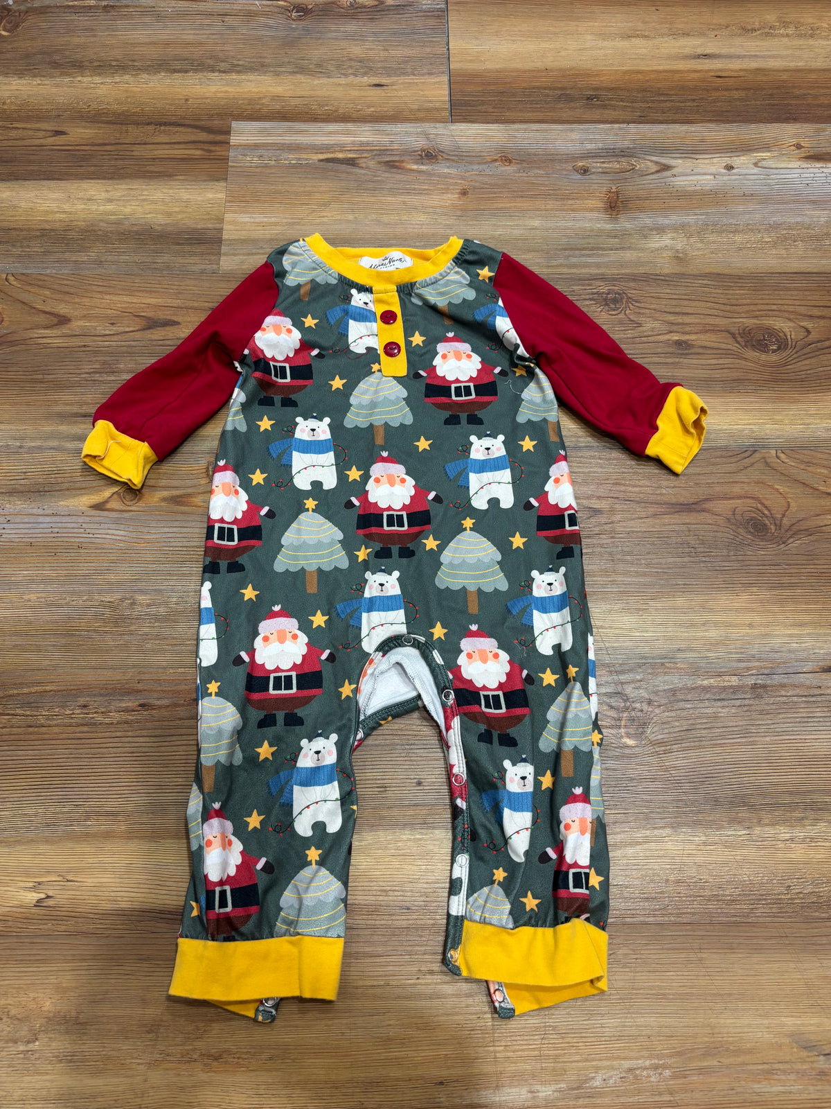 Santa & Polar Bear Romper