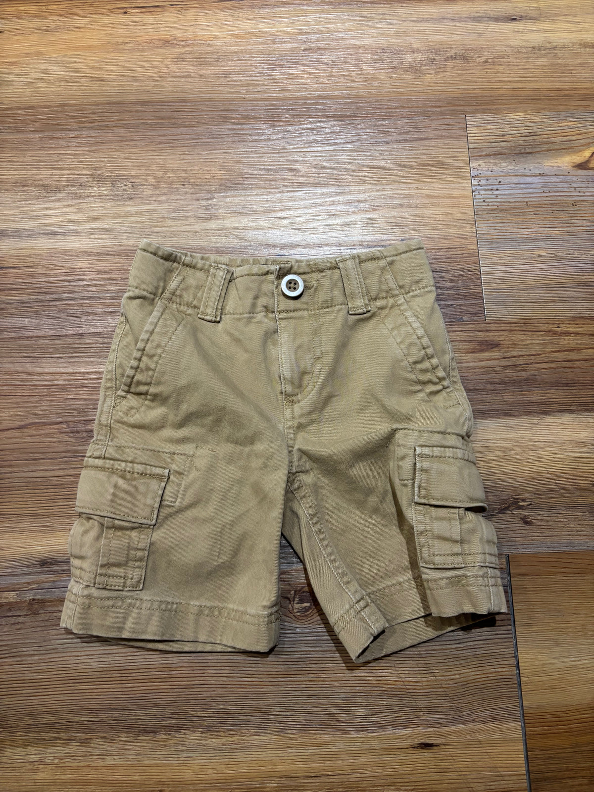 Khaki Cargo Shorts