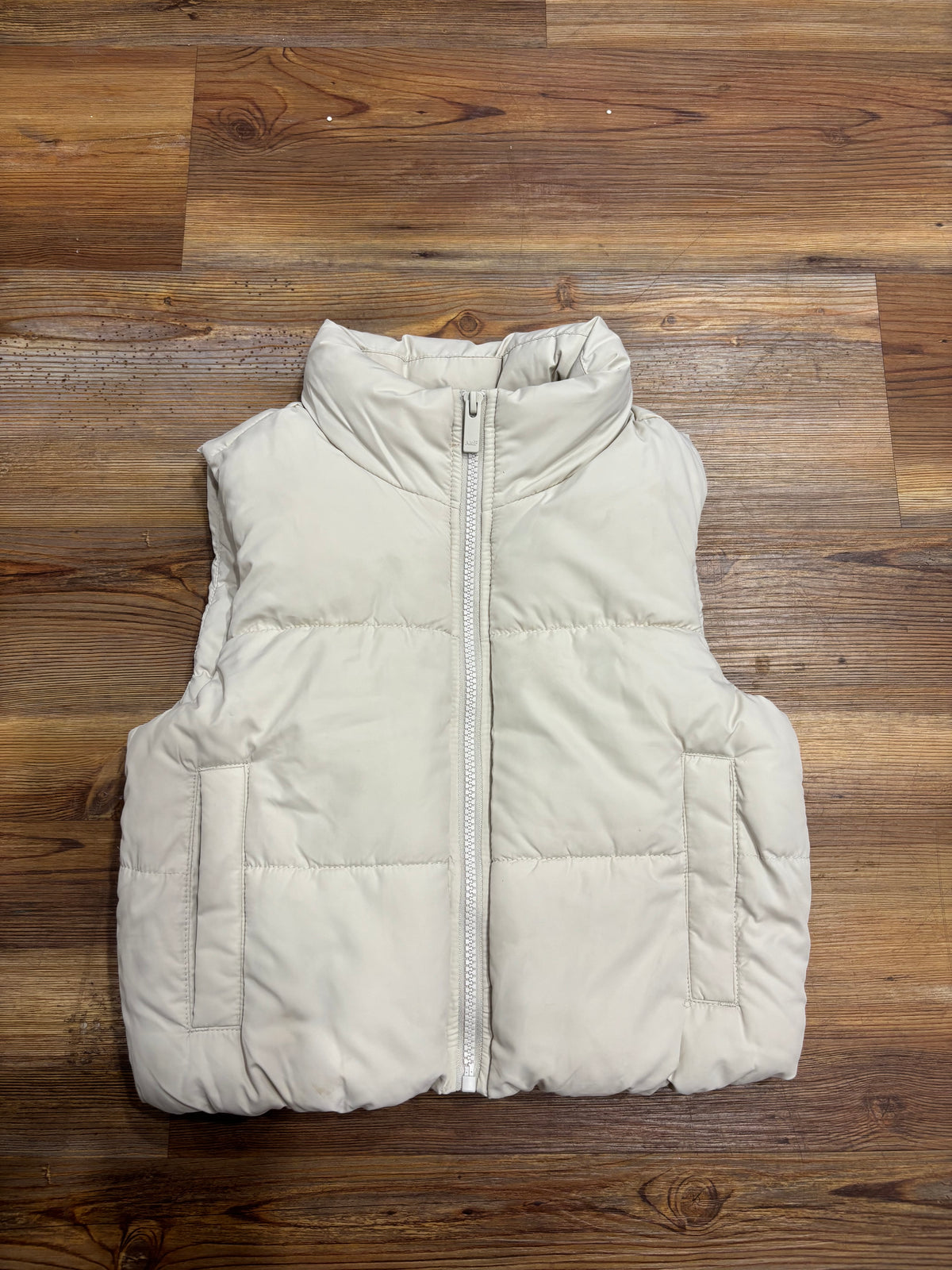 Ivory Puffer Vest