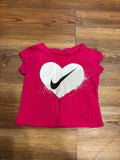 Pink Nike Heart Shirt