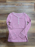 Mauve Basic LS Shirt