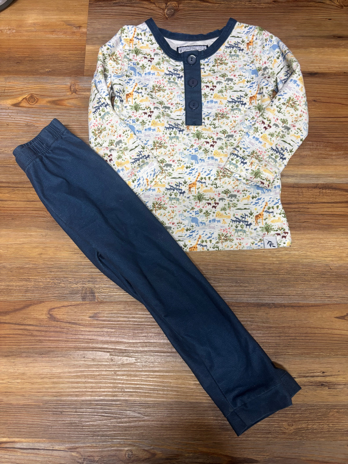 Navy Safari Set (spots)
