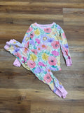 Pink Floral PJ Set
