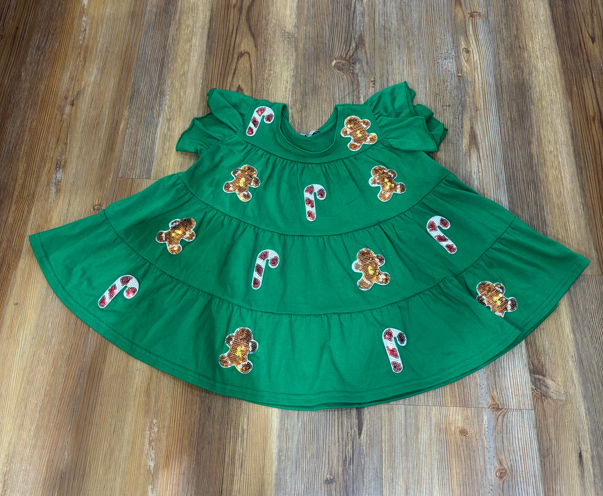 Sequin Gingerbread Dress