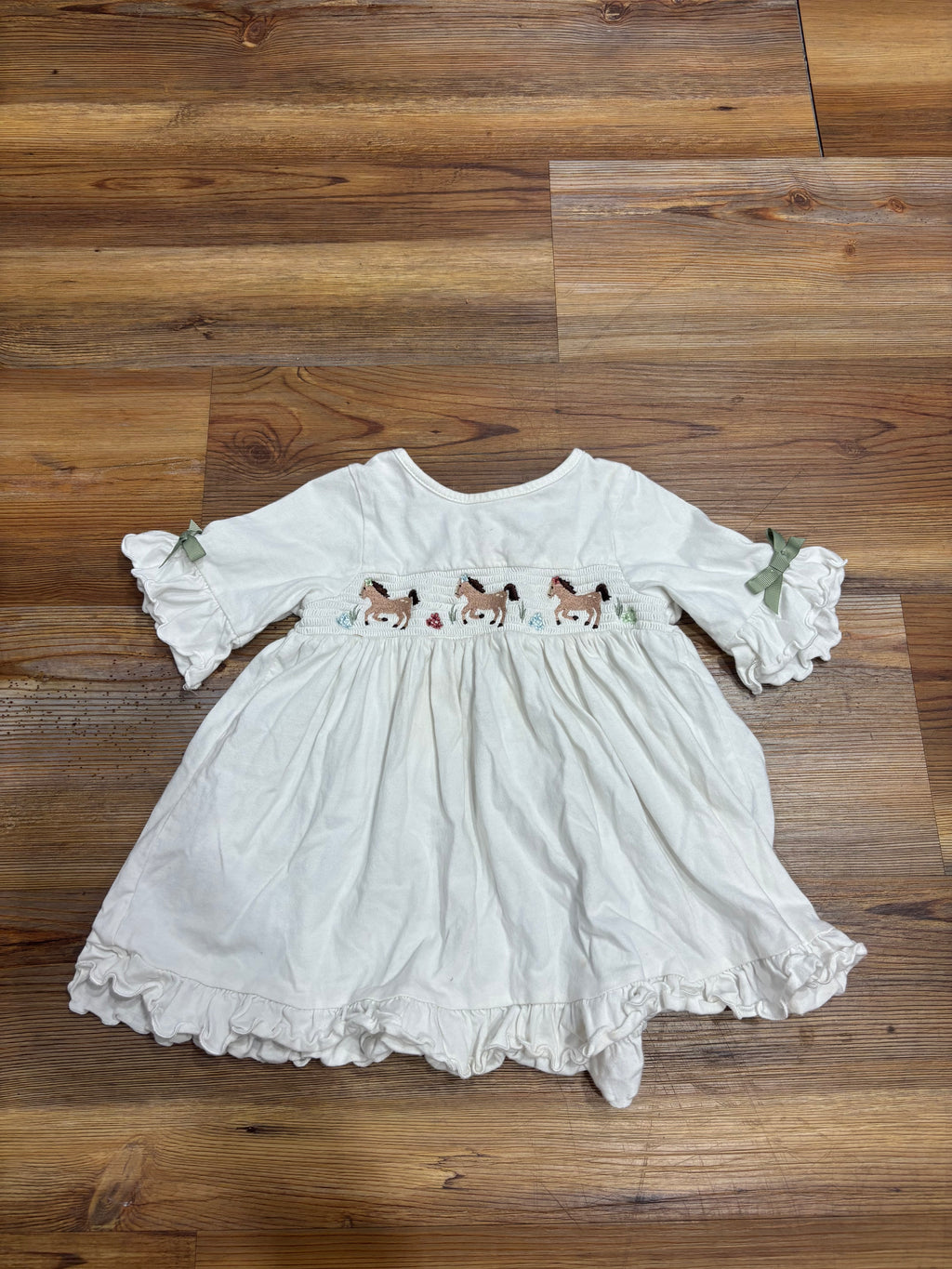 Smocked Horse Shirt (spots)