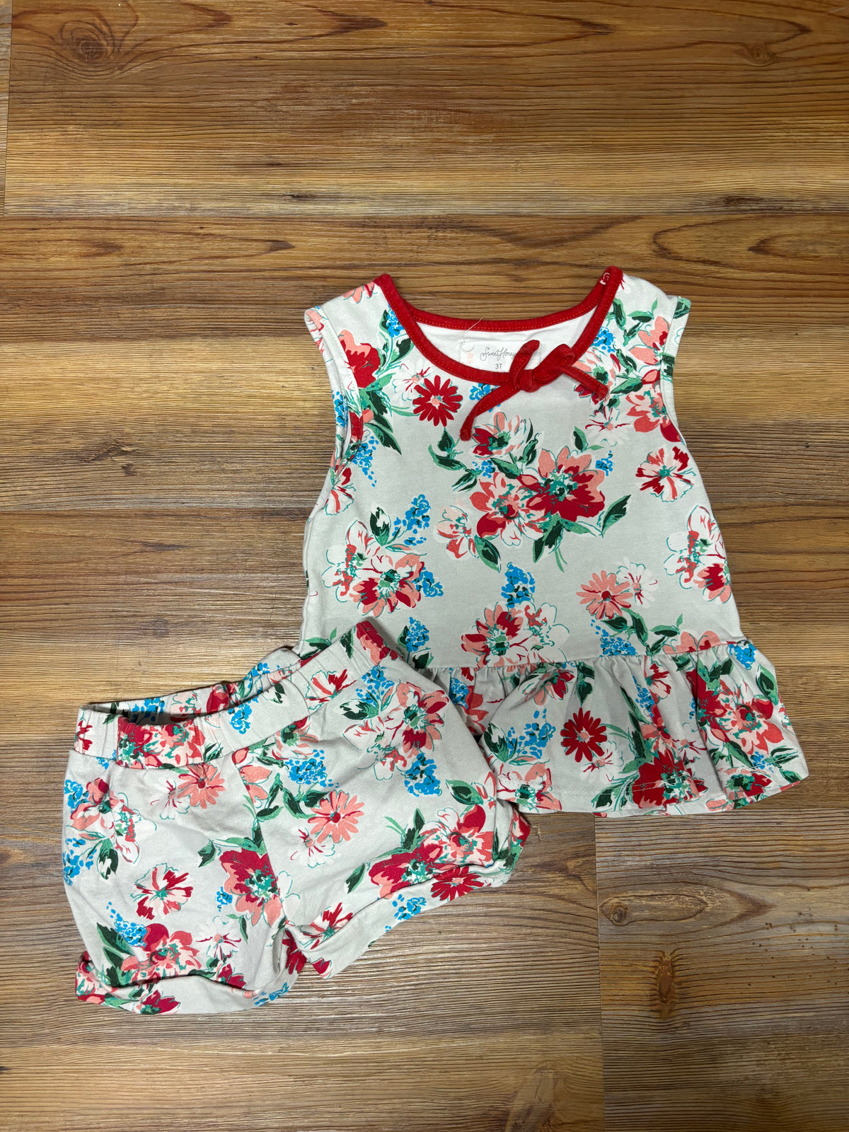 Red Flower Set