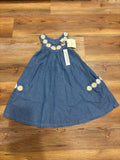 NWT Denim Floral Dress