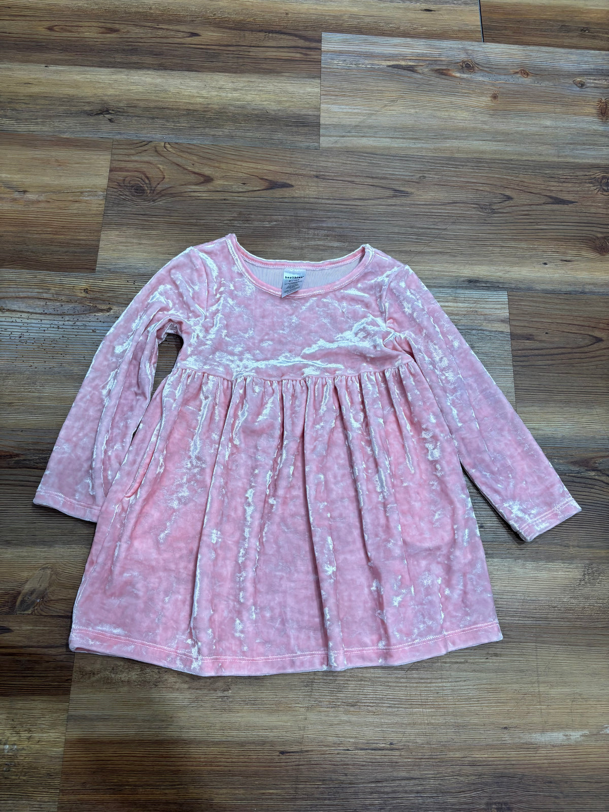 Pink Velvet Dress