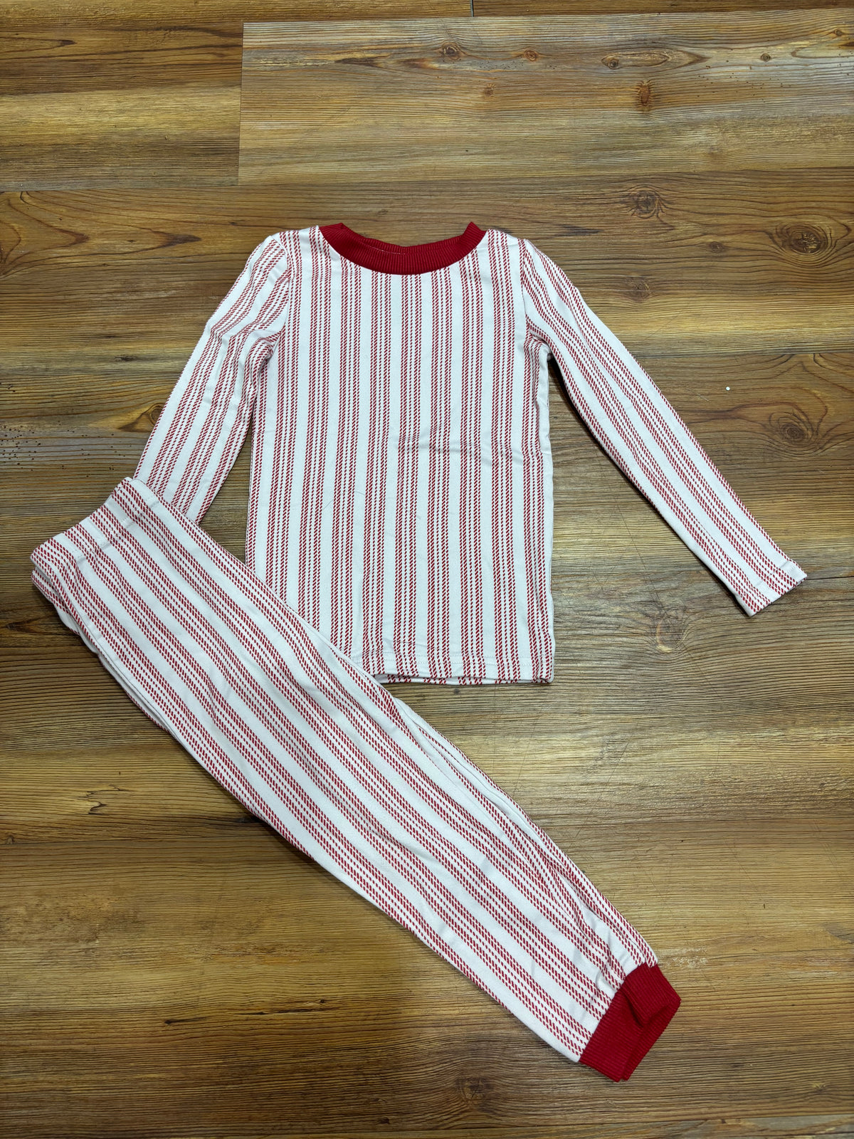Red/White Stripe PJ Set