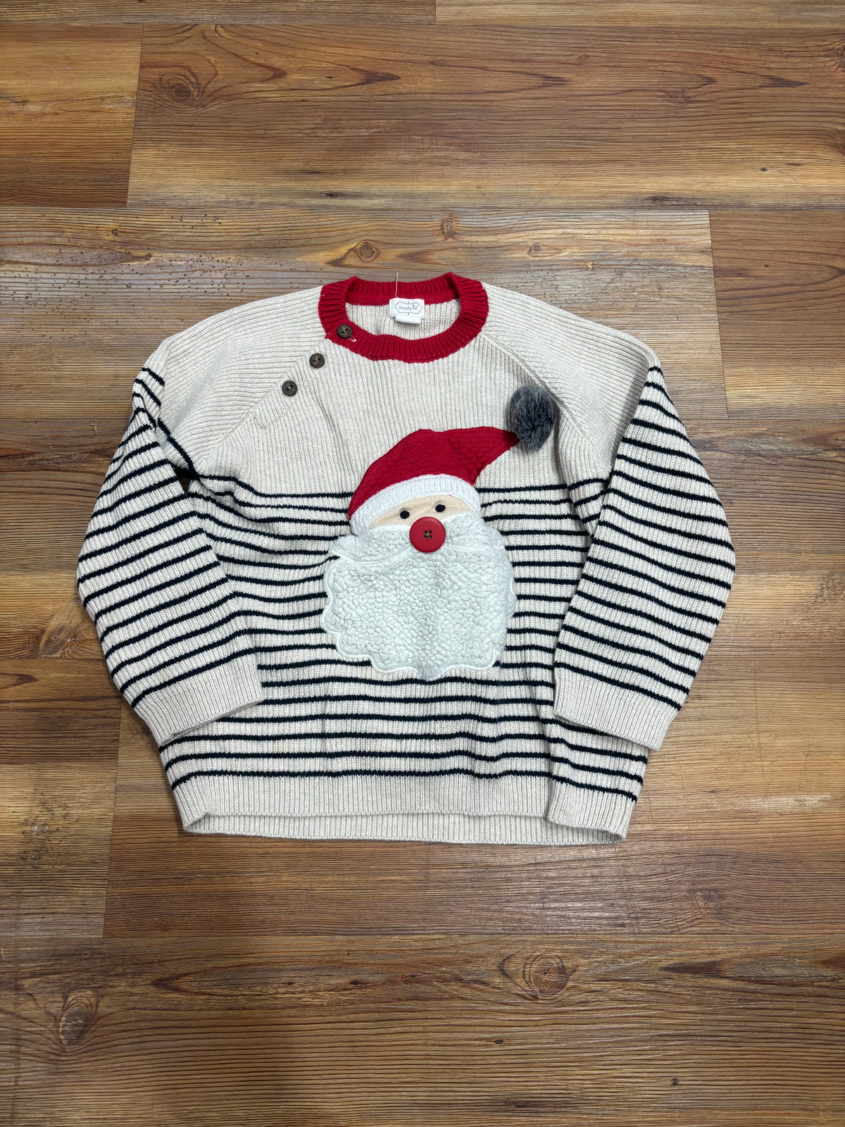 Striped Santa Sweater
