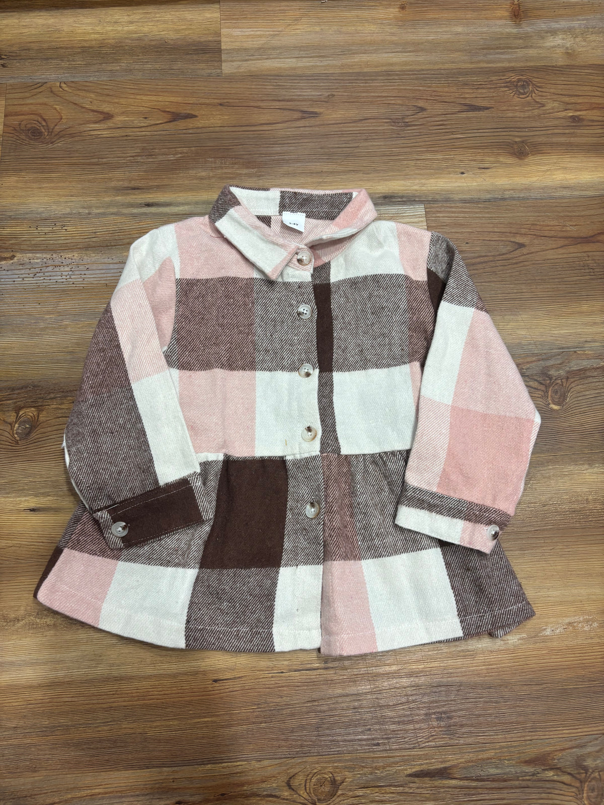 Pink & Brown Flannel