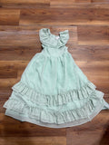 Mint Ruffle Dress