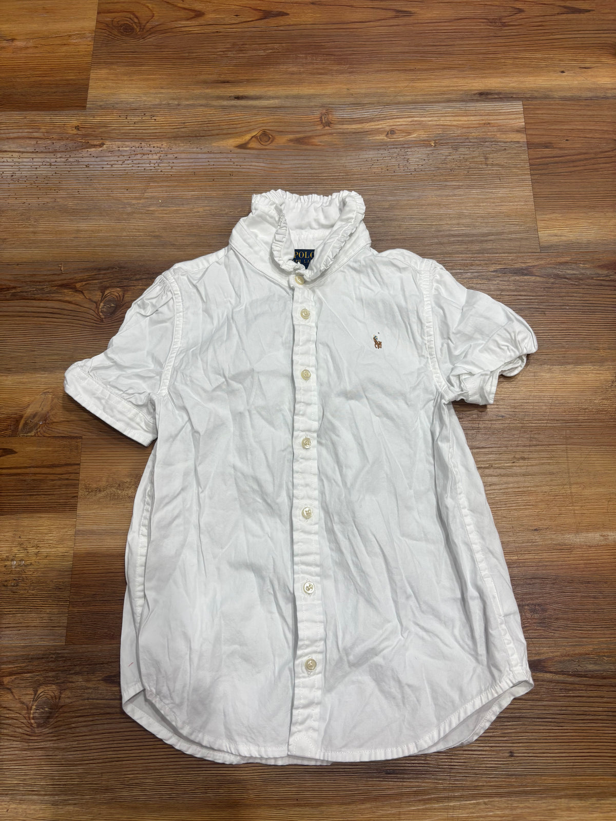 Blue Plaid Polo Set