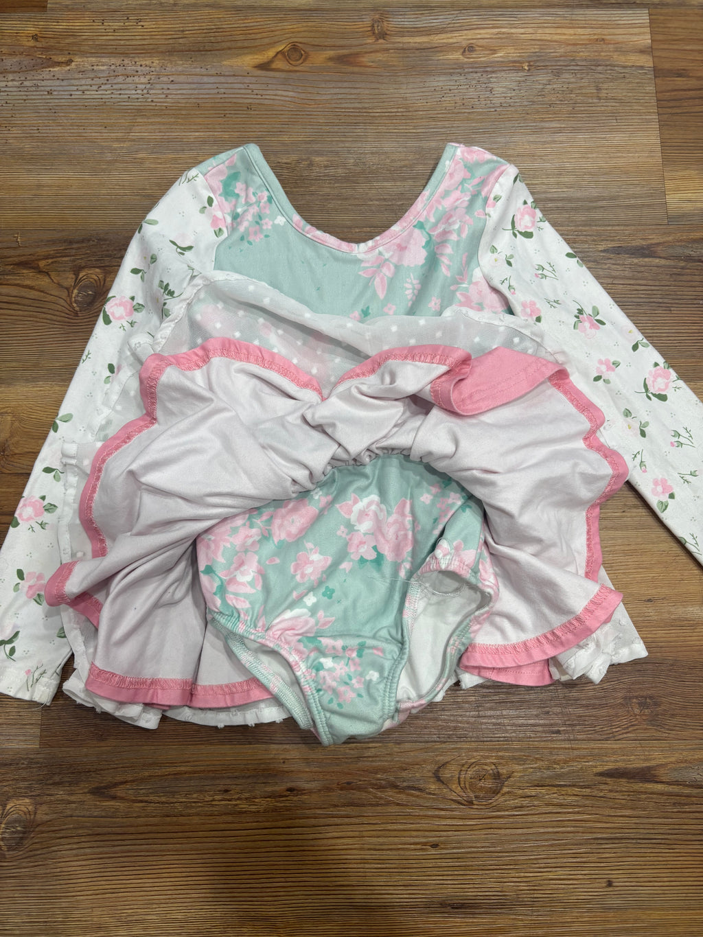 Floral Skirted Bodysuit