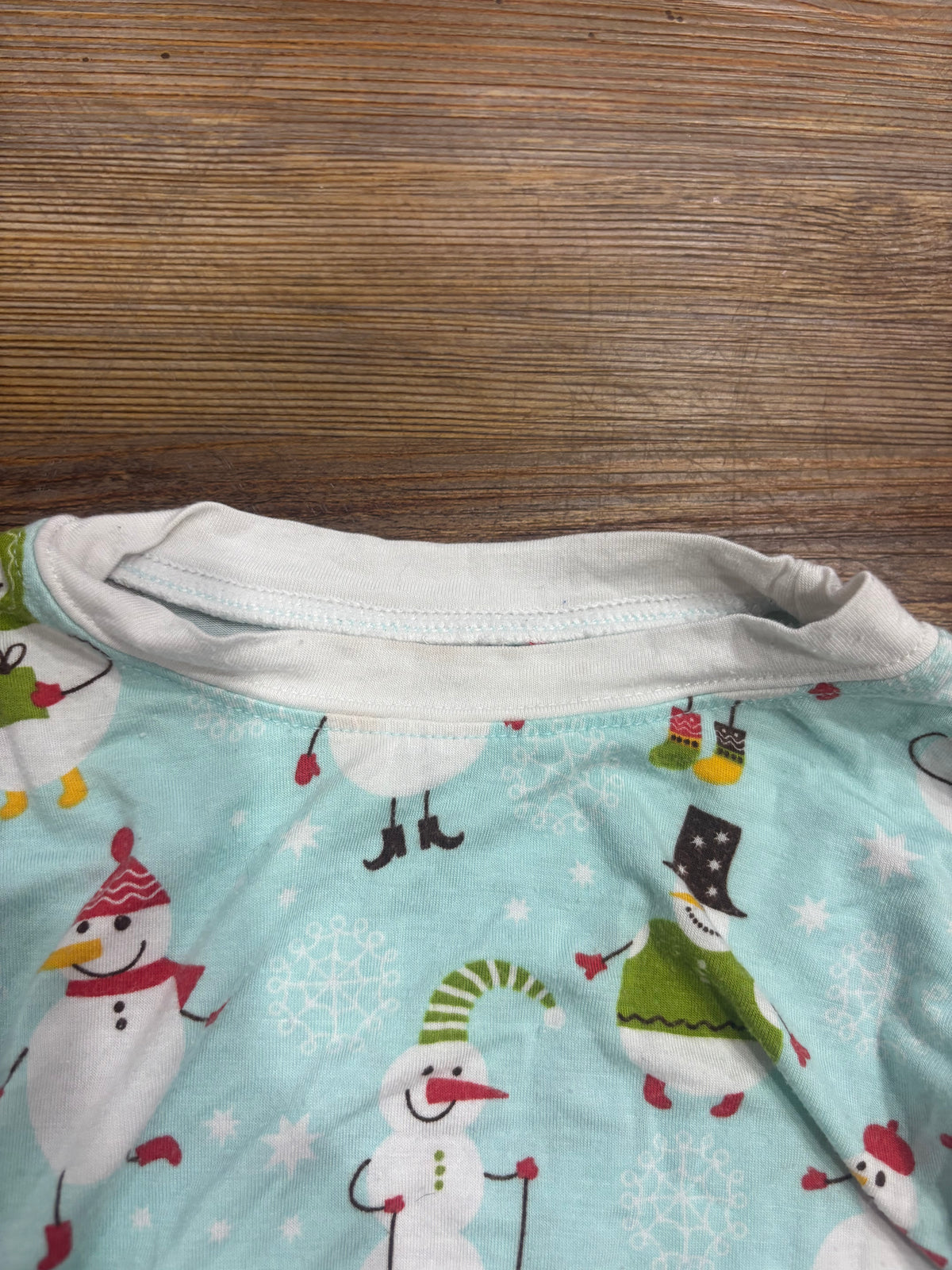 Sledding Snowmen PJ Set (spots)