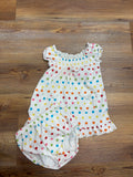 White Polka Dot Bloomer Set (spots)
