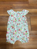 Blue Flowers Romper