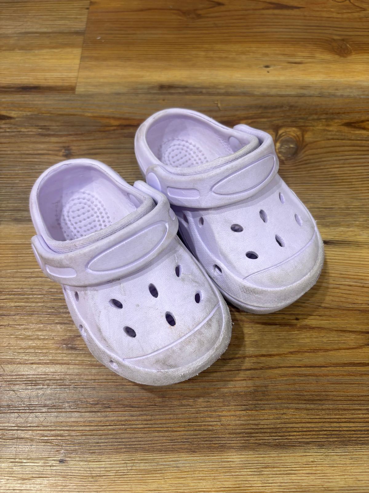 Purple Rubber Shoes