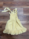 Yellow Tie Dress