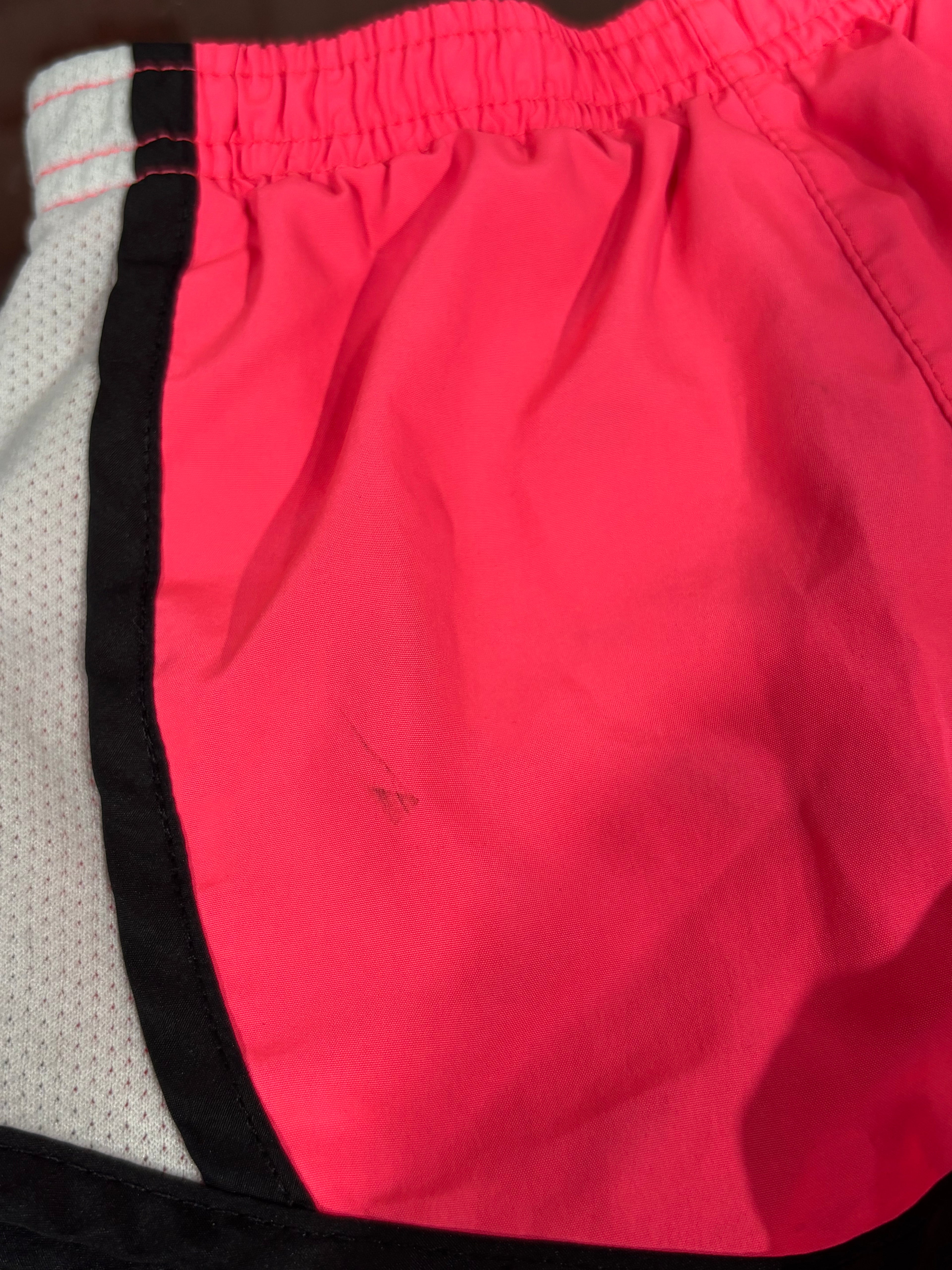 Hot Pink Athletic Shorts (spots)