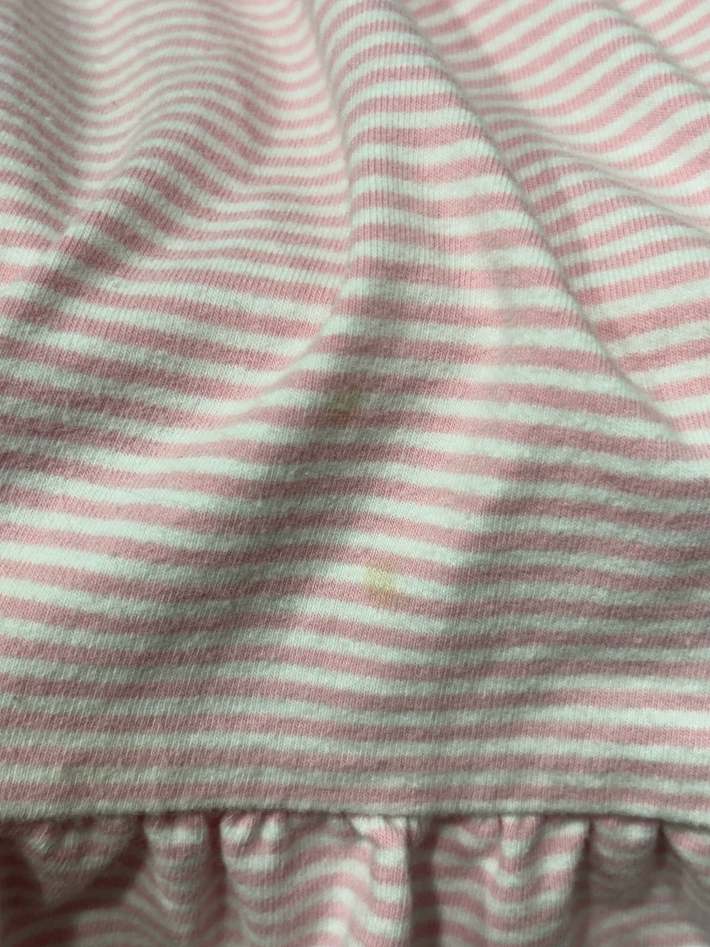 Pink Stripe Goldendoodle Shirt (spots)