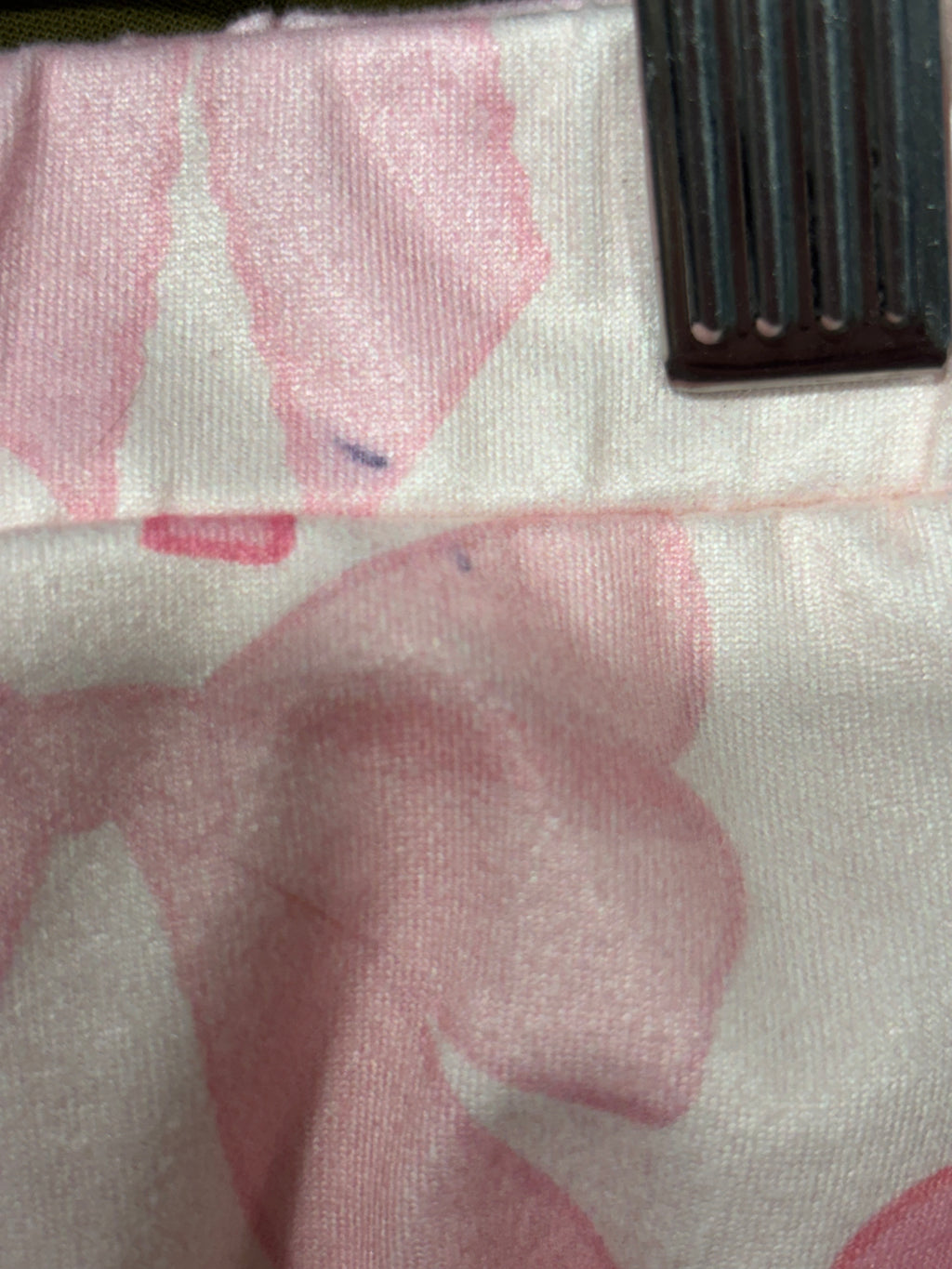 Pink Ribbons Cropped Set (spots)